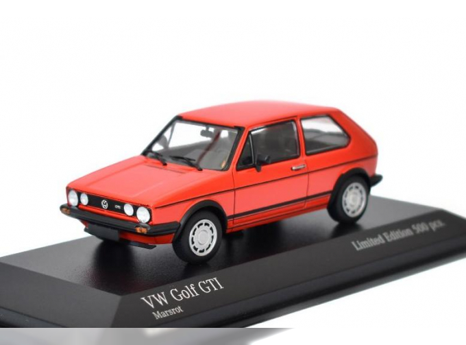 VOLKSWAGEN Golf GTi (1983), red