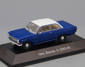 OPEL Rekord A (1963), blue / white