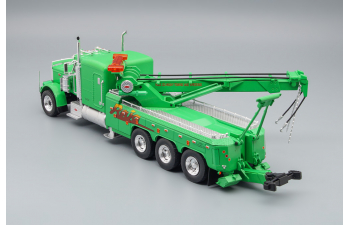 PETERBILT 359 эвакуатор (1985), green