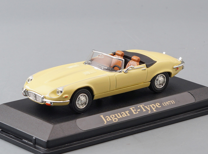 JAGUAR E-Type (1971), Road Signature, yellow