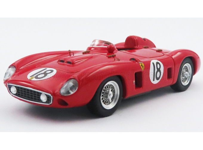 FERRARI 860 Monza Sn0602 №18 2nd 12h Sebring (1956) Luigi Musso - Harry Schell, Red