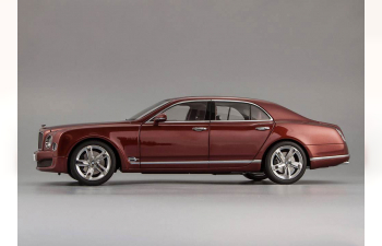 BENTLEY Mulsanne Speed (2014), rubino red