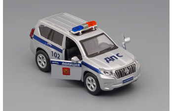 TOYOTA Land Cruiser Prado Полиция, silver