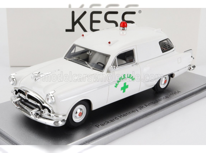 PACKARD Henney Jr Ambulance (1954), white