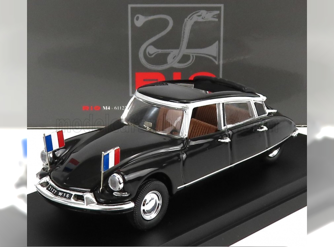 CITROEN Id 19 Presidential (1959), black