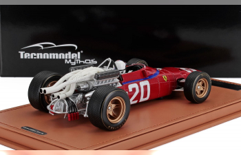 FERRARI F1 312 F1-67 №20 Dutch Gp With Pilot Figure) (1967) Chris Amon, Red