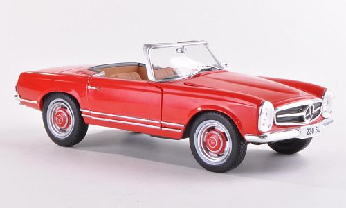 MERCEDES-BENZ 230SL W113 (1965), red