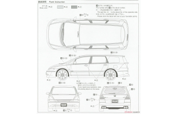 Сборная модель Honda Odyssey 03 D.A.D.