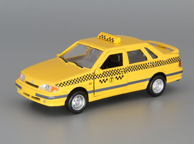 Волжский 2115 Samara Taxi, yellow