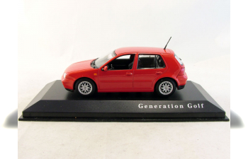 VOLKSWAGEN Golf IV (Generation Golf), red