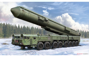 Сборная модель Комплекс 15U175 TEL of RS-12M1 Topol-M ICBM