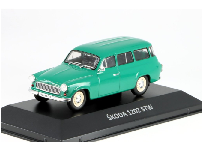 SKODA 1202 STW (1964), green 