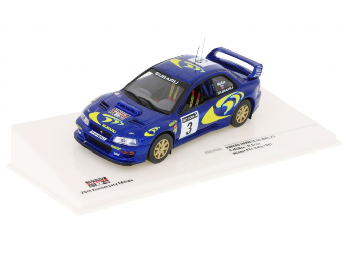 SUBARU Impreza S5 WRC #3 "555 Subaru WRT" McRae/Grist победитель RAC Rally 25th RAC Anniversary Edition (1997)