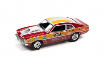 FORD Maverick Dyno Don Nicholson (1970), Red/Orange/White, CHEVROLET Nova Bill Jenkins (1966), white