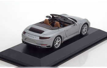 PORSCHE 911 Carrera S Cabriolet, silver metallic