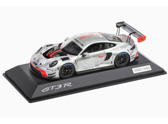 PORSCHE 911 992 GT3 R EVO Racing Coupe (2024), silver