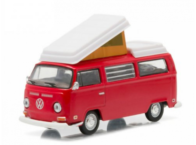 VOLKSWAGEN T2b Camper Van (1968), red / white