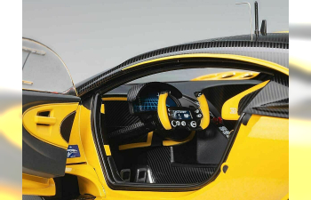 Bugatti Vision Gran Turismo - 2015 (yellow/black carbon)