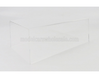 VETRINA DISPLAY BOX Only Transparent Cover - Solo Copertura Trasparente - Lungh.lenght 32.5cm  X Largh.width 16cm  X Alt.height 13.4cm  (altezza Interna Interior Height 13.2cm ), Plastic Display