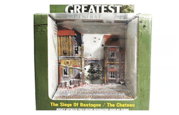 Танк M4A3 Sherman WWII + диорама "Осада Бастони" (1944)