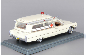 CADILLAC S&S High Top Ambulance (1966), white