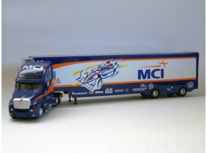 KENWORTH T2000 с полуприцепом Toyota MCI Racing (1998), синий