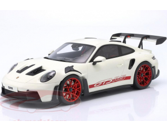 PORSCHE 911 (992) GT3 RS 2022 Tribute Carrera RS (2022), white / red