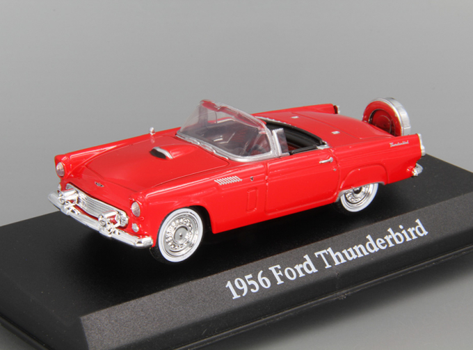 FORD Thunderbird (1956), red