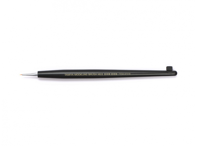 Кисть заостренная сверхтонкая / Tamiya Modeling Brush HG II Pointed Brush (Ultra Fine)