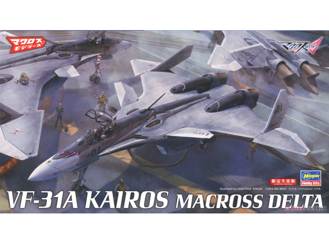 Сборная модель VF-31A Kairos “Macross Delta”, вселенная Макросс