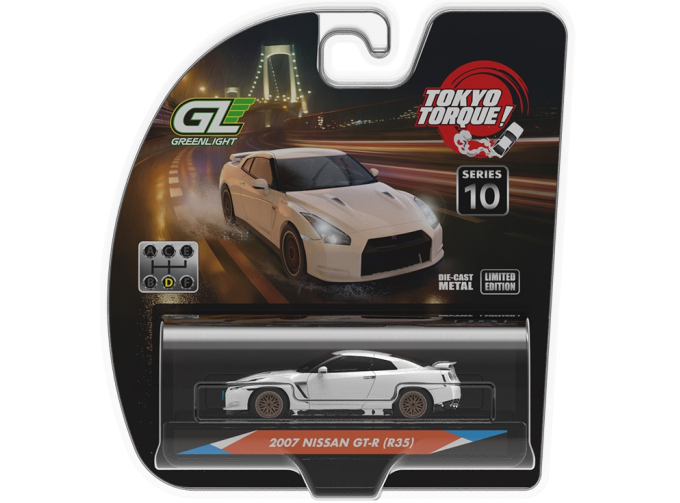 NISSAN GT-R (R35) (2007), Pearl White