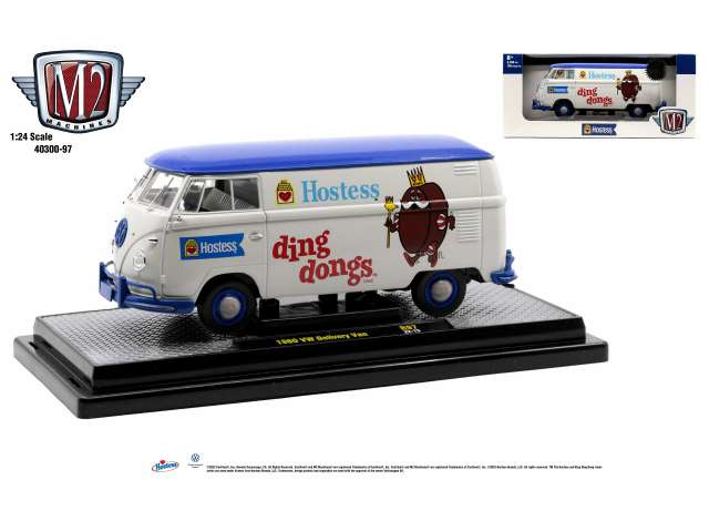 VOLKSWAGEN Delivery Van *Hostess* (1960), white/blue