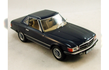 MERCEDES-BENZ 350 SL (1971), Mercedes-Benz Offizielle Modell-Sammlung 10, dark blue