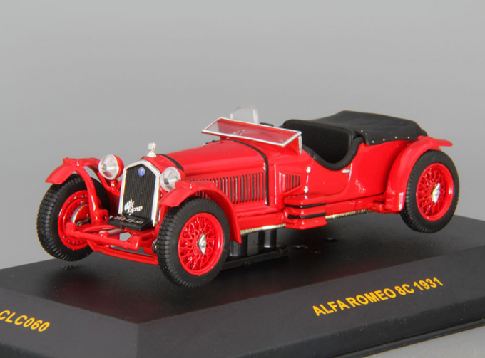 ALFA ROMEO 8C (1931), red