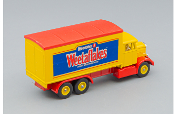 SCAMMELL Six Wheel Truck "Weetabix Weetaflakes", yellow / red