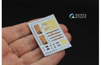 3D Декаль интерьера кабины Fokker D.VII (Eduard)