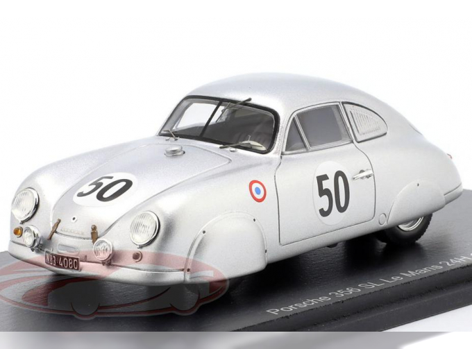 PORSCHE 356 SL Coupé №50 Auguste Veuillet, Edmond Mouche (1952)