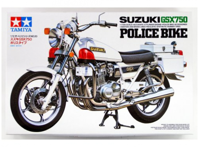 Сборная модель Мотоцикл Suzuki GSX750 Police Bike