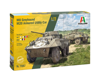 Сборная модель M8 Greyhound 1945 - M20 Armored Utility Car