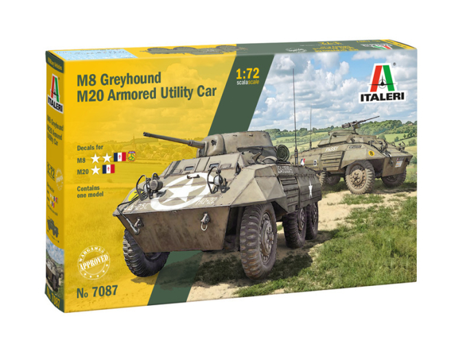 Сборная модель M8 Greyhound 1945 - M20 Armored Utility Car