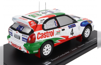 TOYOTA Corolla Wrc Castrol N4 Winner Rally China (1999) Didier Auriol - Denis Giraudet, White Red Green