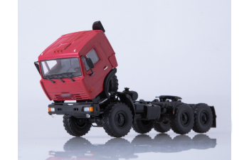 Камский грузовик 44108 седельный тягач, вишневый