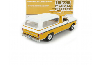 FORD F-100 Pick-Up Deluxe Box Cover (1976), Yellow with White