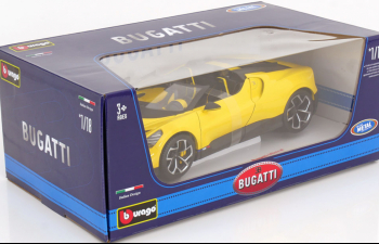 BUGATTI W16 Mistral (2023), Yellow