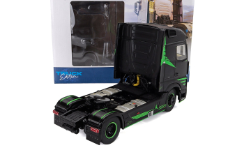 MERCEDES-BENZ Actros R5  L Tractor Truck 2-assi "Italian Collection" (2023), black / green