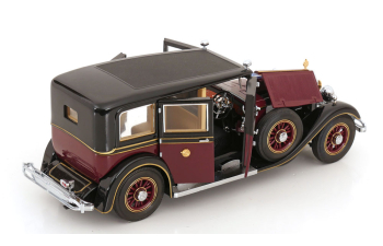 MERCEDES-BENZ 770K Emperor Hirohito (1935), dark red/black