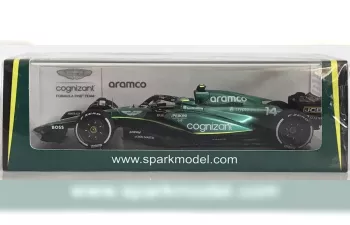 ASTON MARTIN F1 Amr23 Team Aramco Cognizant №14 2nd Canada Gp (2023) Fernando Alonso, Green