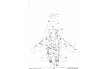 Сборная модель Su-30SM "Flanker-H"