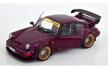 PORSCHE 911 (964) RWB Hekigyoku (2012), purple-metallic