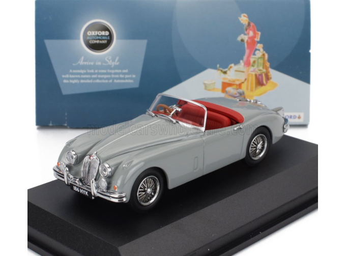 JAGUAR XK 150 spider Roadster (1958), light grey